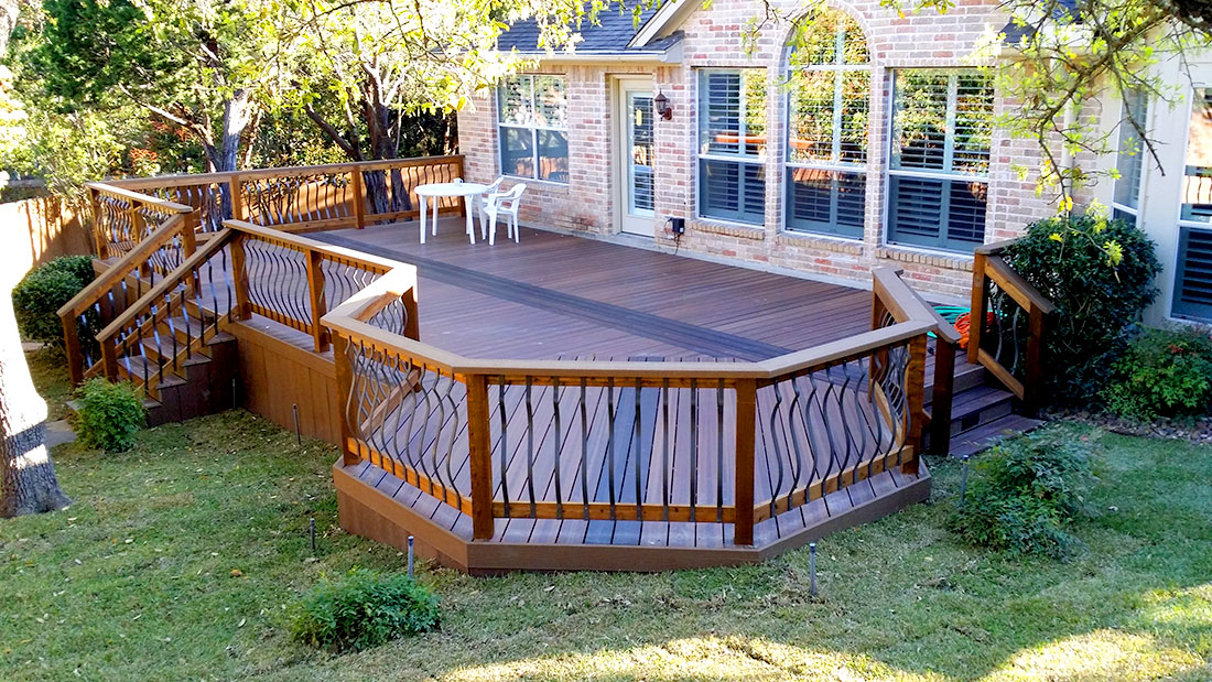 Octagonal Shaded Composite Deck