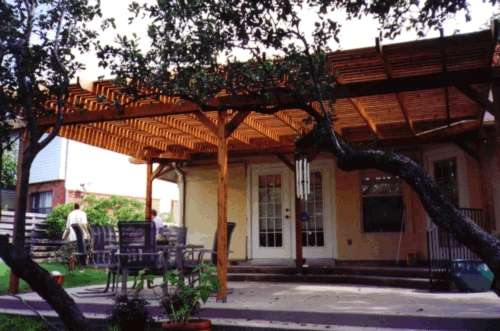 Cedar Arbor Patio Cover 