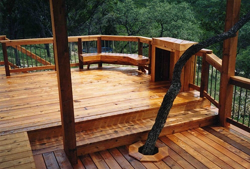 Custom Cedar Deck 