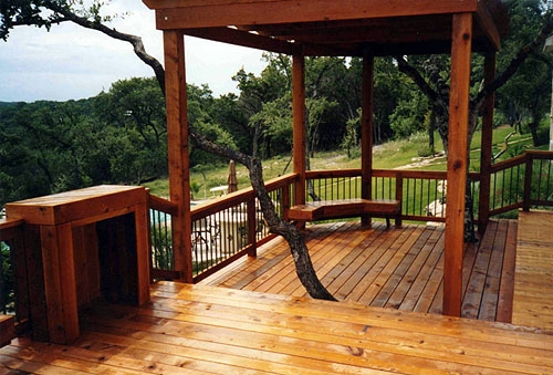 Custom Cedar Deck 