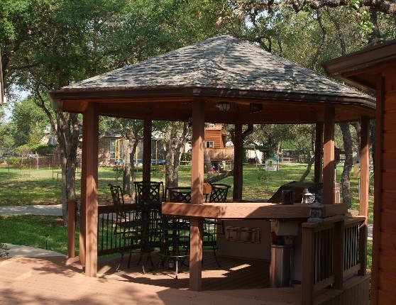 Another View of the Open Gazebo 