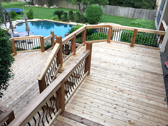 Multi-Level Treated Pine Deck adds Drama to Your Outdoors